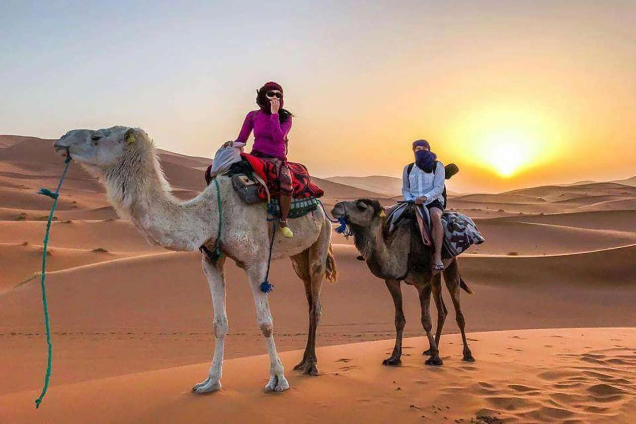 Sahara Dunes Luxury Camp مرزوكة المظهر الخارجي الصورة